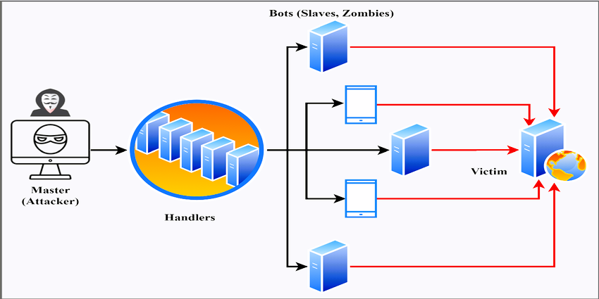 DDoS attack execution